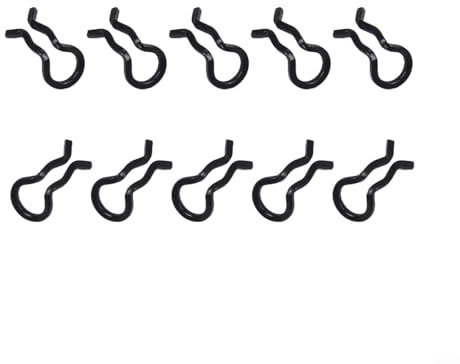 ZiStarlilife 10 clips de resorte de pinza de freno de bicicleta, para fórmula para pasadores de almohadilla MEGA, compatible con XT, SLX y para modelos XTR, kit de clip de resorte de pinza de freno