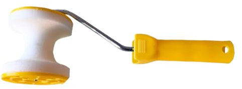 Paint Roller | Compact Paint Roller for Wall & Door Decoration, Versatile Decoration Tool. The Foam Roller Brush is Specially Designed for Pipes and Railings and Covers Uneven Bere