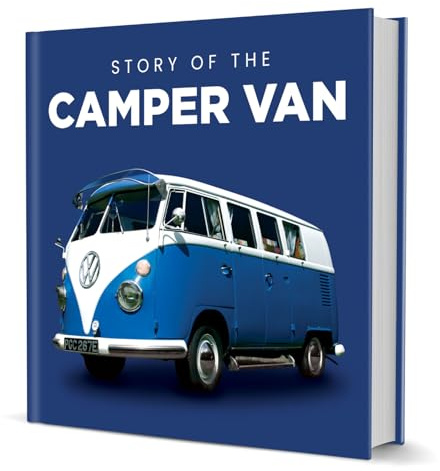 Coach House Partners Story of the Camper Van (150x150 hardback) | Type 2 T1 from 1950 Onwards, Surf Culture Icon, Full History & Technical Detail, Ideal Father's Day Present