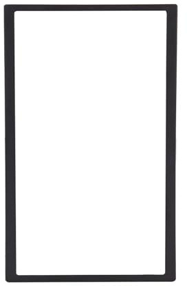 Panel Radio Coche para Universal 2 DIN HD 7 Pulgadas Pantalla Táctil MP4/MP5 Reproductor De Radio para Coche 7010B 7018B Instalación Marco Plástico(A)