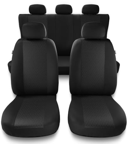 Mossa Sitzbezüge passend für Seat Leon I II III IV (1999- ) PF-G | Hatchback, Sportstourer