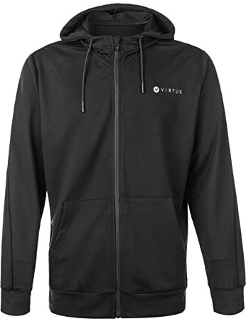 VIRTUS Herren Sweatjacke Brent 1001 Black XL