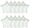 Bicuzat Heart-Shaped or Star-Shaped Multipurpose Ceramic Sauce Dish Seasoning Dishes Sushi Dipping Bowl Appetizer Plates(Set of 4 or 10)