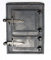 Home&Wood Puerta de horno de 38 x 29 cm, hierro fundido, puerta de horno de piedra, puerta de madera doble