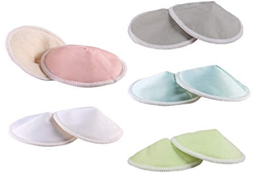 Milisten 3-lagige Waschbare Stilleinlagen – Galactorrhoe Stilleinlage Schüsselform Für Stillende Mütter