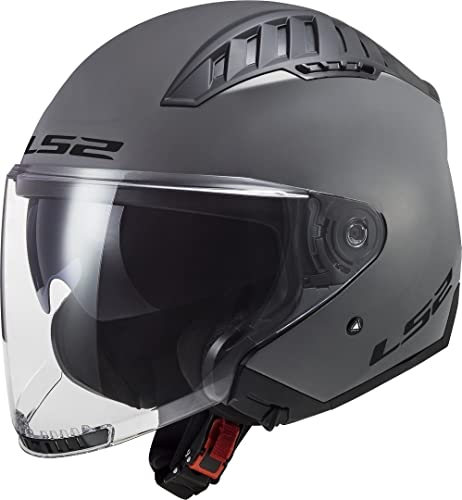 LS2, Jet-Motorradhelm Copter SOLID Nardo Grey, M