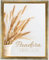 myposterframe Bilderrahmen Aged Vintage 38 x 38 cm Pandora Echtholz Türkis Gold mit Acrylglas Antireflex 1 mm