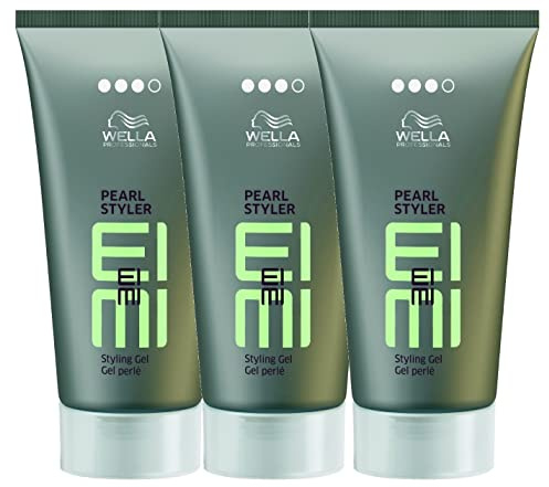 3er Pearl Styler Styling Gel EIMI Wella Professionals starker Halt 30 ml