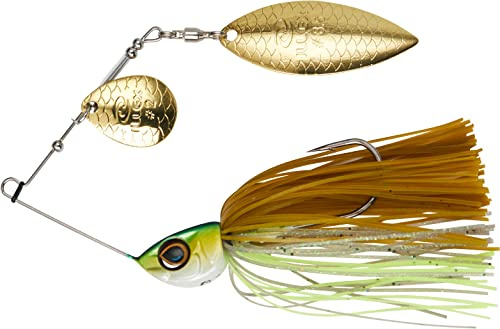 Illex Spinnerbait Crusher Jr - 20g - Chartreuse Pumpkin Craw - Sinking - 75214