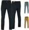 BULLDT Motorradhose Motorradjeans 100% Aramid Motorrad Chino Hose Futter aus kevlarstoff mit Protektoren Schwarz - 36W / 34L