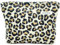 KIGITIONE Make-up-Tasche Kosmetiktasche, Gelbes Leopardenmuster, Klassischer Leopard