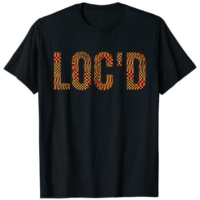 Kente Tuch Locs Für Frauen Loc'd Up Dreadlocks Mädchen Melanin T-Shirt