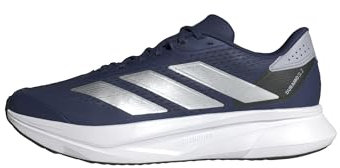 adidas Duramo SL 2 Running Shoes, Zapatillas para Correr Hombre, Dark Blue/Silver Metallic/Halo Silver, 44 2/3 EU