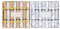 Ozmoint Mini Saucer Christmas Crackers | Box of 8 (2 Separate Designs, 2 x 8-Pack) | 4.5 Crackers with Snap & Motto | Festive Variety Pack (16, XM6797 Silver/Gold)