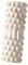 Harilla Rouleau en Mousse pour Massage Musculaire, Masseur de Tissus Profonds, Rouleau de Massage en Mousse texturé Portable de 30 cm pour Le Dos, Rouleau de, Blanc