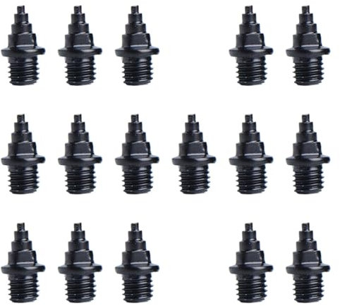 Folpus 16 piezas de clavos para correr en pista y campo, clavos para zapatillas de atletismo, clavos prácticos y portátiles para carreras cortas, carreras de