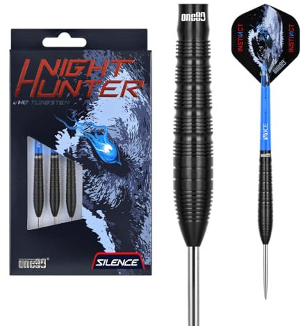 ONE80 Night Hunter Silence 90% - Steeldarts 22 Gramm