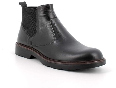 IGI&Co Uomo Scarpe 6610100 Tronchetto in Pelle Nero