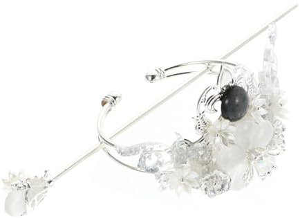 IWOWHERO Han-stil Tiara Haarschmuck Aus Leichtes Chinesisches Traditionelles Kopfschmuck Antikem Flair Geeignet Als Fotoshooting Requisite Für Historische Gewandungen