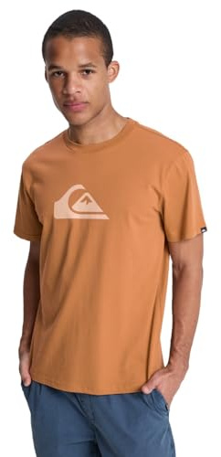 Quiksilver T-Shirt Manche Courtes EV COMP Logo SS Homme Marron
