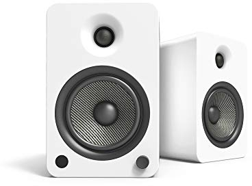 Kanto YU6MW Bluetooth Powered Speakers - 200 Watts - Phono Preamp (Matte White)