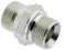 Hydraulik - Doppelnippel G 3/4 - G 1/2, Werkstoff: Stahl verzinkt