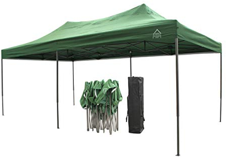 All Seasons Gazebos 3x6m vollständig wasserdichtes Faltpavillon - Grün