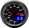 Supmico 52mm Automotor Zeiger Turbo Ladedruckanzeige Messgerät Kit Boost PSI 7 Farbe LED Lichtanzeige Zeigeranzeige Digital Doppelanzeige elektronisch