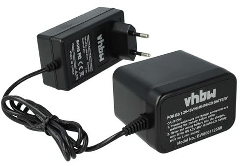 vhbw Ladegerät kompatibel mit Bosch BAT043 | BAT045, BAT046, BAT026, BAT030, BAT031, BAT038, BAT040, BAT0408, BAT041 Werkzeug Akkus, 1,2 V