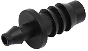 Garden Hose Quick Connect 3/8 to 1/4 Pressure Relief Joint Garden Hose 8/11 to 4/7 Drip Irrigation Pressure Reducer Straight Hook Joint 500 Pieces (Color : 8 to 4)