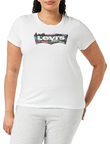 Levi's Femme The Perfect Tee T-Shirt, Bright White , S