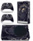 Eipoaks Xbox Series S Black B Whole Body Vinyl Decal Protective Cover Wrap Sticker for Xbox Series S Console and Wireless Controller