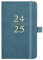 Taschenkalender 2025 – Taschenplaner, Januar 2025 – Dezember 2025, Taschenkalender für Geldbörse, 16,3 x 9,6 cm, elastische Bindung, Agenda-Planer, Grün