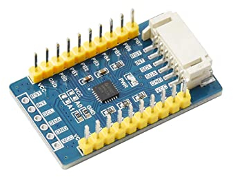 Waveshare AW9523B IO Expansion Board for Raspberry Pi/Arduino/STM32,Expands 16 I/O Pins,Allow 4 Expansion Boards at The Same Time,Expand Up to 64 I/O Ports,I2C Interface