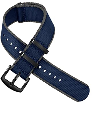 PURYN NATO Nylon Armband für Omega Seamaster Speedmaster Rox Mido Seiko Armband 20mm 22mm, 22 mm, Achat