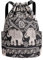 FAVORTALK Sportbeutel Mädchen Mode Turnbeutel Wasserdicht String-Rucksack Basketball Fussballtasche Wasserdicht Große Kapazität Faltbar Sport Rucksäcke mit Breit Kordelzug Außentasche - JSB040-06