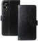 Anybird Flip Leder Tasche Hülle Für AGM H6 / AGM H Max 6.56 Lederhülle Handyhülle Schutzhülle Klapphülle Handytasche Handy Etui Brieftasche Cover Case Abdeckung (Schwarz)