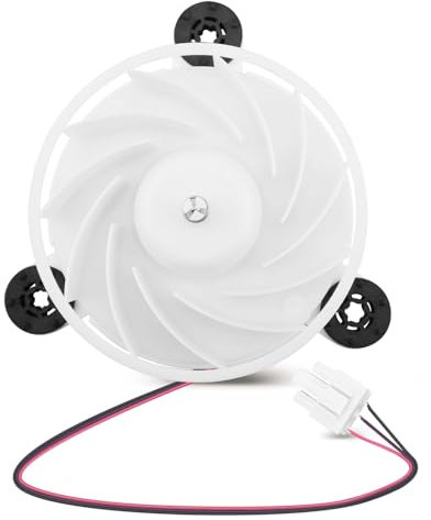 Upgraded Refrigerator Evaporator Fan Motor ZWF-30-3 Fit for Samsung Fridge, DC12V 3W 1870RPM Refrigerator Cooling Fan Motor Replace ZBYP-2 5-8-52