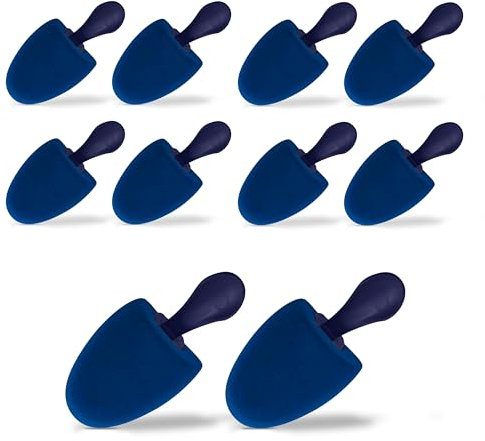 DELFA Schuhspanner Rund - Größe 37-41 - Set aus 5 Paar - Schaumstoff Schuhformer Schuhstrecker - für Damen Schuhe mit abgerundeter Form