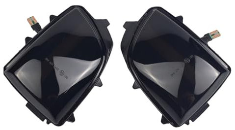 SAQIYEU Rückspiegel Blinke Lampe Kompatibel Mit Volvo Für XC70 XC90 2007 2008 2009 2010-2014 Seitenflügel Rückansicht Türspiegel Repeater Dynamische Blinker Lichtanzeige Blinker