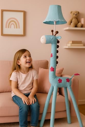 ZENZOO Lichtfreund Giraffe blau Standleuchte Stehleuchte