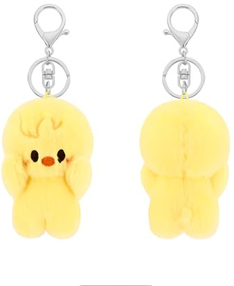 KASENFASHION Anime Style ATE Magnet-Schlüsselanhänger-Kuscheliger Harajuku Anhänger für Rucksack & Schlüsselbund, 10 cm