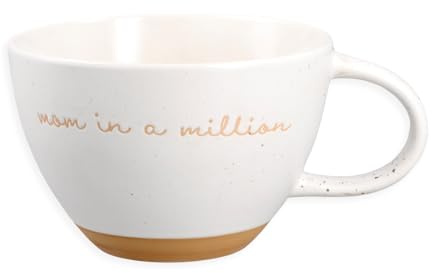 Aohyue Tazza in Ceramica, Tazza da Caffè Grande, Tazza da Cappuccino, Tazza da Colazione 450 ml, Tazza con Manico, Tazzina Caffè Personalizzata, Tazza da Tè, per Ufficio e Casa (Beige)