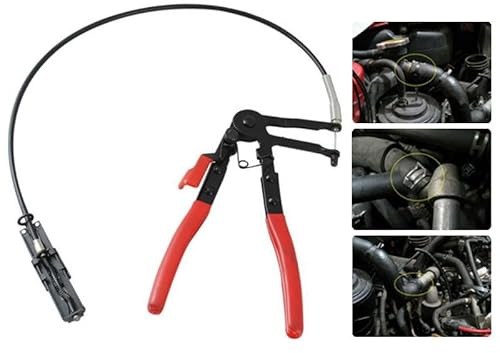 Flexible Wire Hose Clamp Pliers Long Reach Cable Tool for Car Vehicle Hard to Access Areas Removal and Installation of Clamps