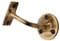 HERITAGE BRASS Quality Solid Handrail Bracket 64mm (2.5) + Screws (Antique Brass)