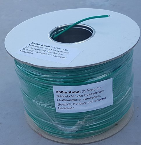 Genisys 250m Kabel (2,7mm) für Husqvarna Automower/Gardena R40LI R70LI Sileno Sileno+