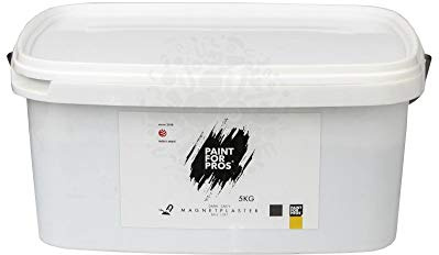 Magnetspachtel Magnetputz Feinputz magnetisch 5kg / 2L Eimer Eimer - Magnet Zierputz Zierspachtel