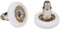 Cuscinetti Box Doccia Rotelle a Sfera di Ricambio in Acciaio per Ante Doccia a Scorrimento Kit 2 Pezzi EC-3308