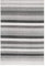 andiamo Webteppich Bolonia Muster Läufer modern Öko-Tex 100 Teppich, Polypropylen, Streifen hellgrau, 60x110 cm