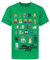 Minecraft T-Shirt for Boys | Kids Sprites Green Characters Short Sleeve Game Top | Gamer Merchandise 13-14 Years